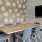 a table with chairs around it